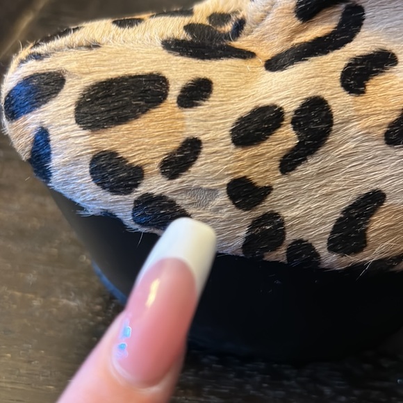 Animal print, heeled booties - Picture 8 of 16